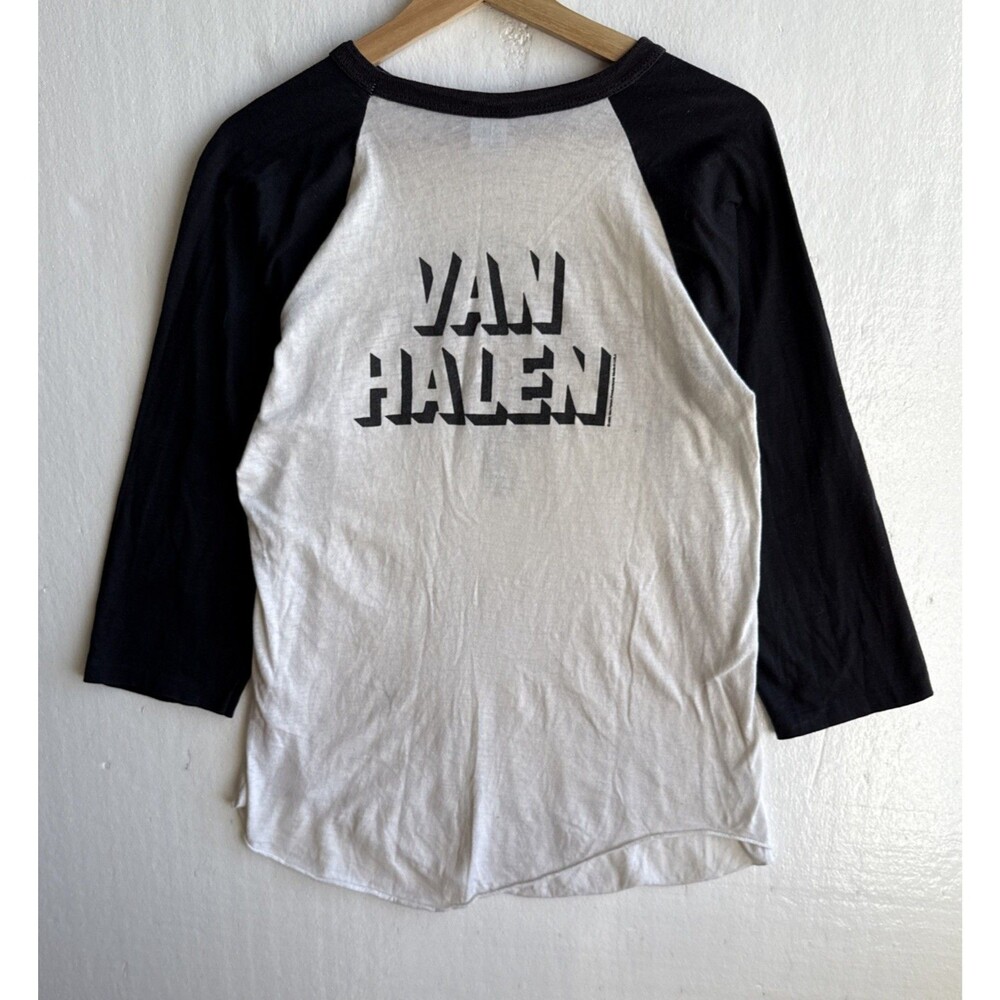 1980 Van Halen Invasion Jersey T-Shirt The Knits Original Vintage Size XL - Picture 2 of 8
